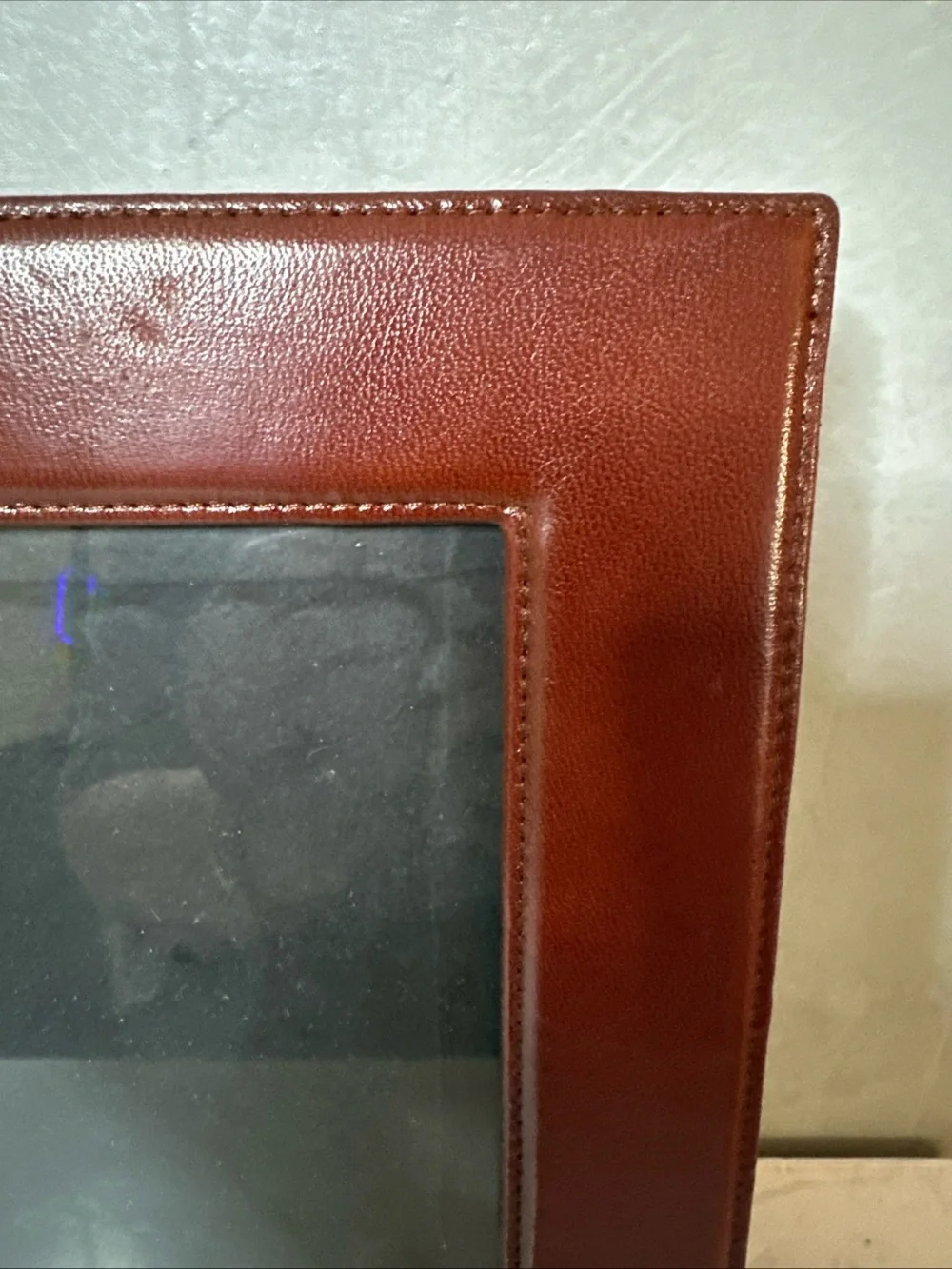 LEATHER PICTURE FRAME FITS 5X7
